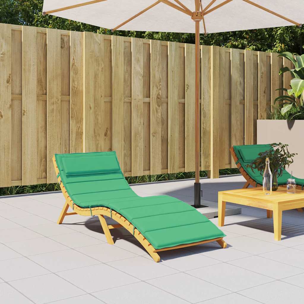 Sonnenliegen-Auflage Grau 180x60x4 cm Oxford-Gewebe