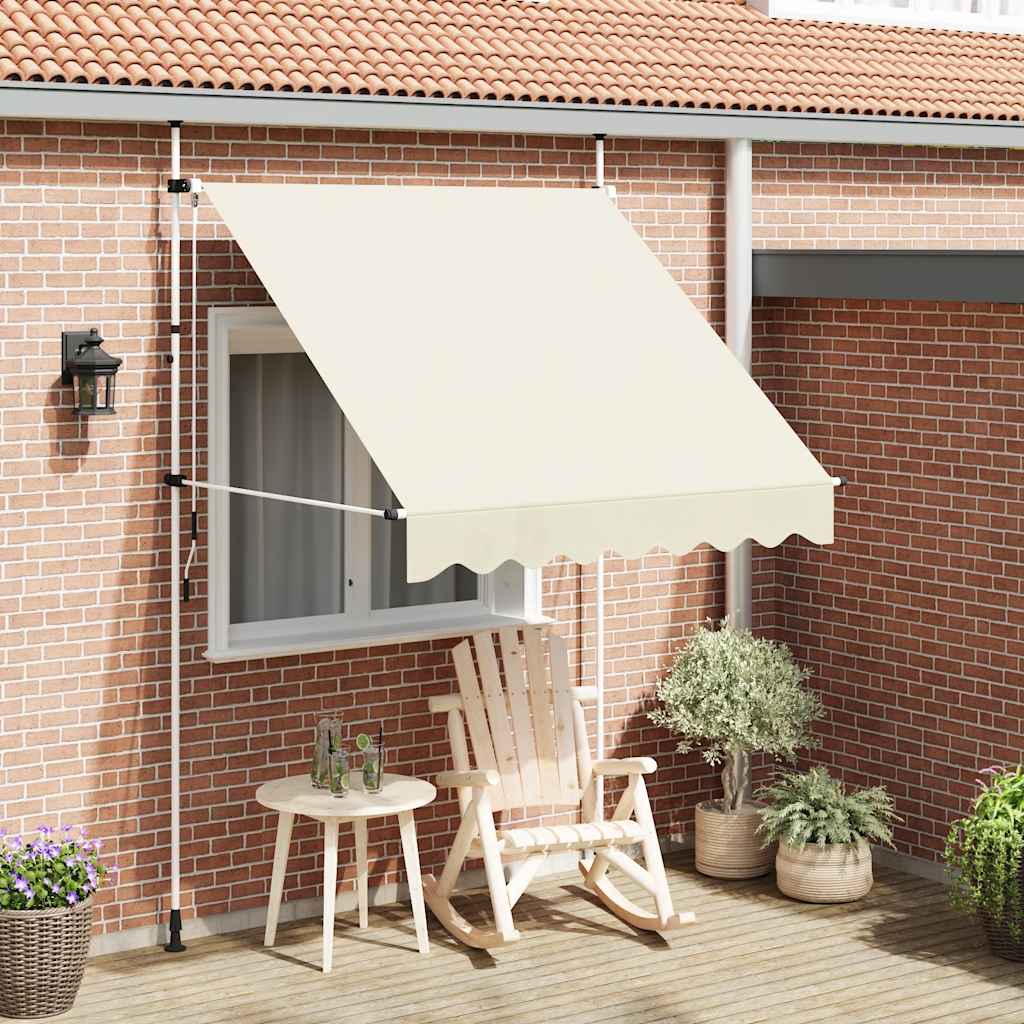Einziehbare Markise Handbetrieben 150 cm Anthrazit