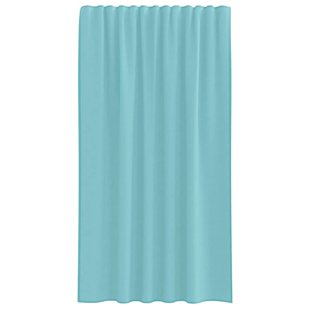 Voile Vorhänge mit Ösen 2 Stk. Apfelgrün 140x140 cm