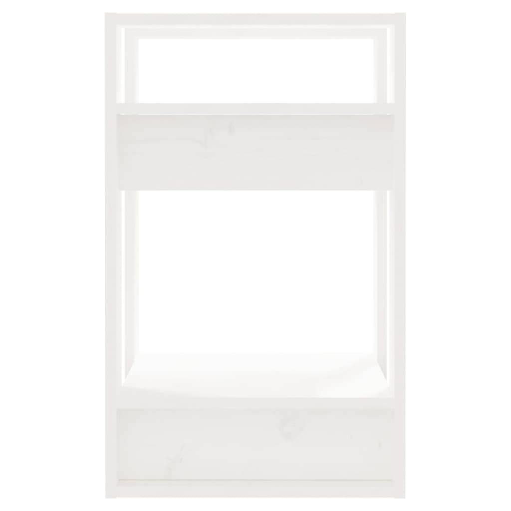 Bücherregal/Raumteiler 41x35x57 cm Massivholz Kiefer