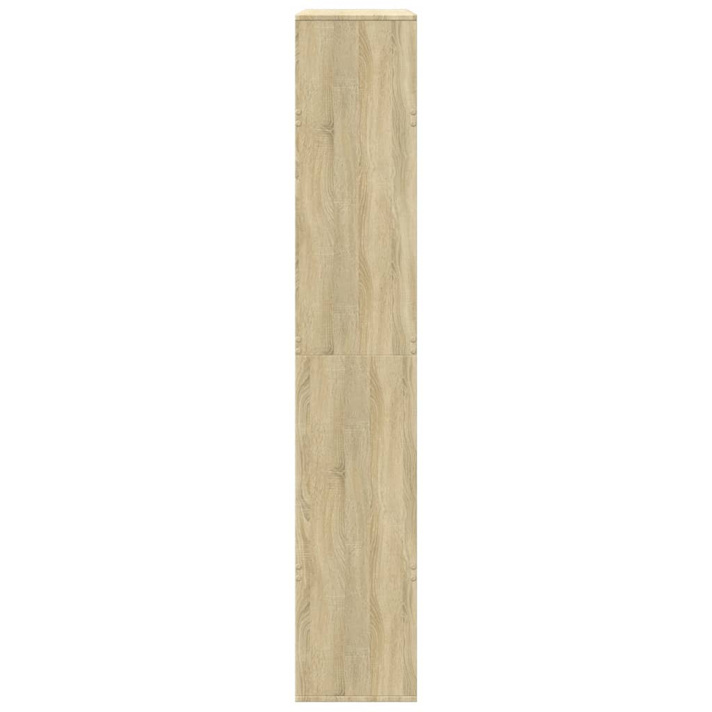 Bücherregal Weiß 100x33x125,5 cm Holzwerkstoff