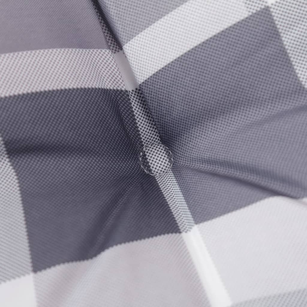 Liegestuhl-Auflagen 2 Stk. Creme Oxford-Gewebe