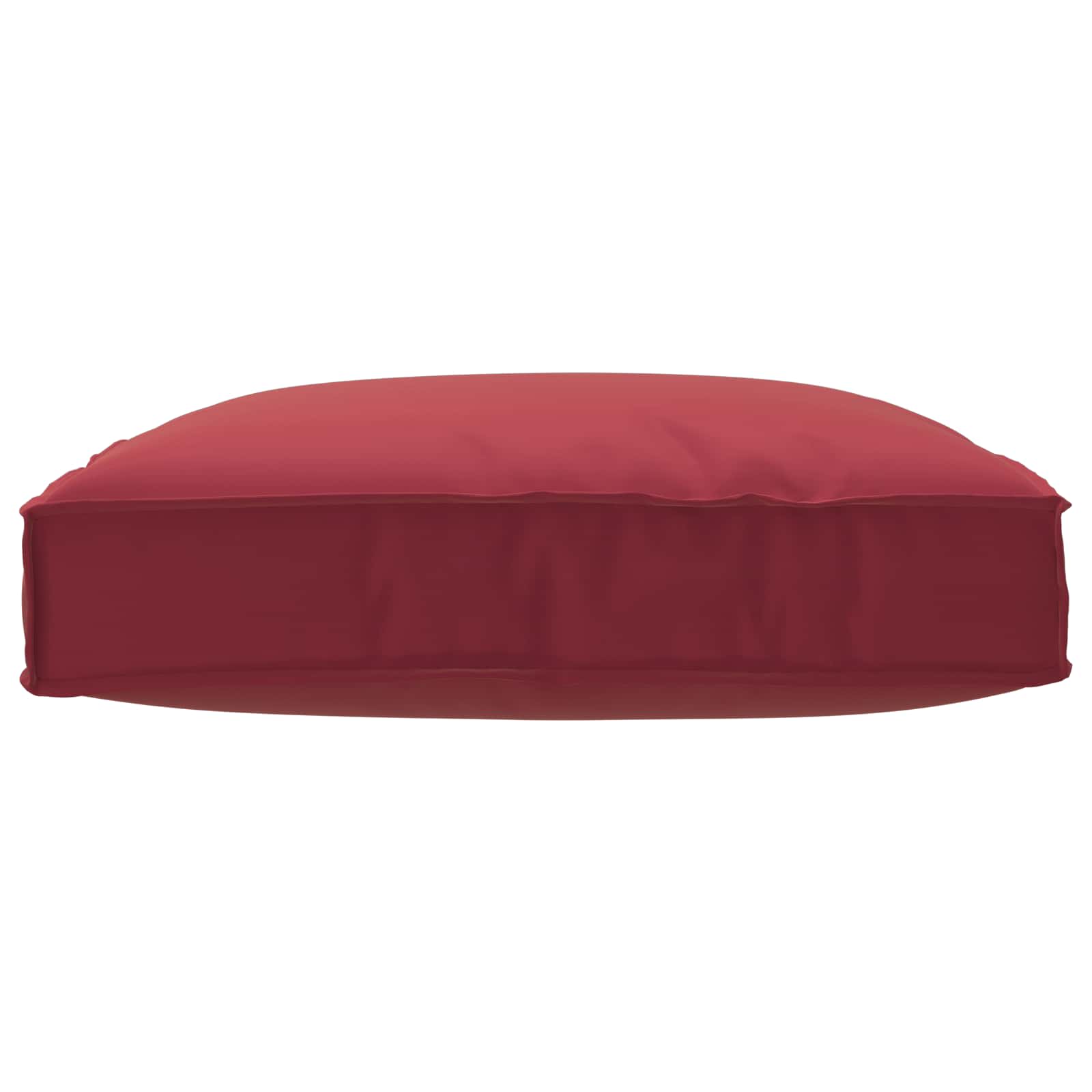 Kissen Anthrazit 80 x 80 x 12 cm Oxford-Stoff