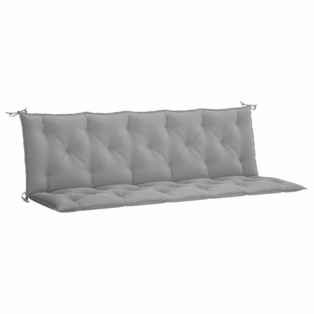 Gartenbank-Auflage Anthrazit 100x(50+50)x7 cm Oxford-Gewebe