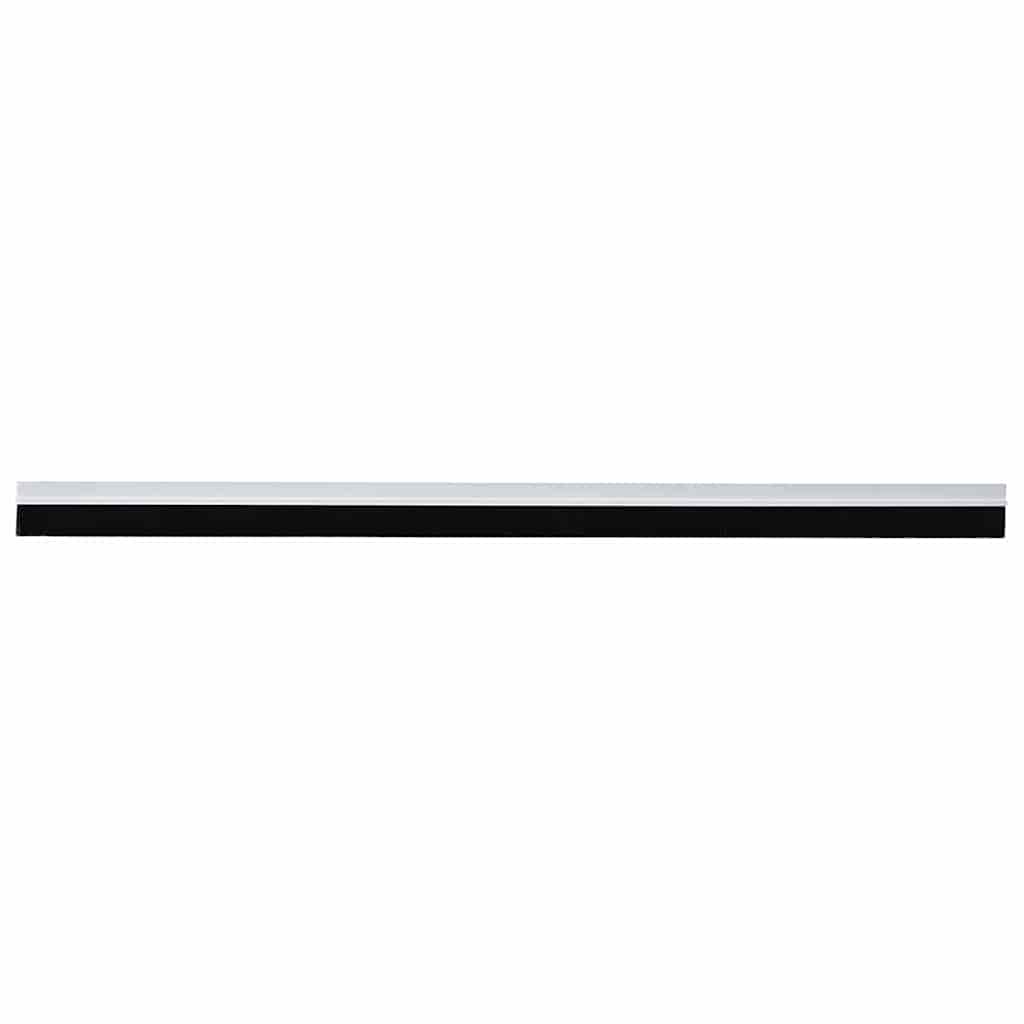 Selbstklebende Türbürstendichtungen 2 pcs Braun 100 cm
