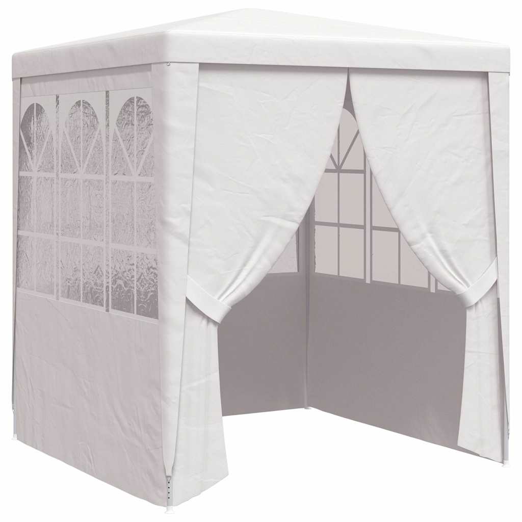 Party-Zelt Rot 200 x 200 x 240 cm PE und Stahl