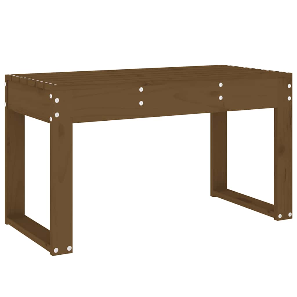 Gartenbank 80x38x45 cm Massivholz Kiefer