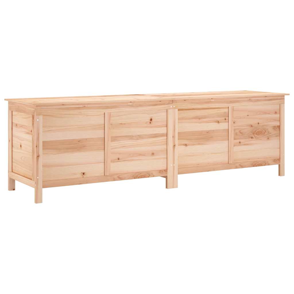 Gartentruhe 50x49x56,5 cm Massivholz Tanne