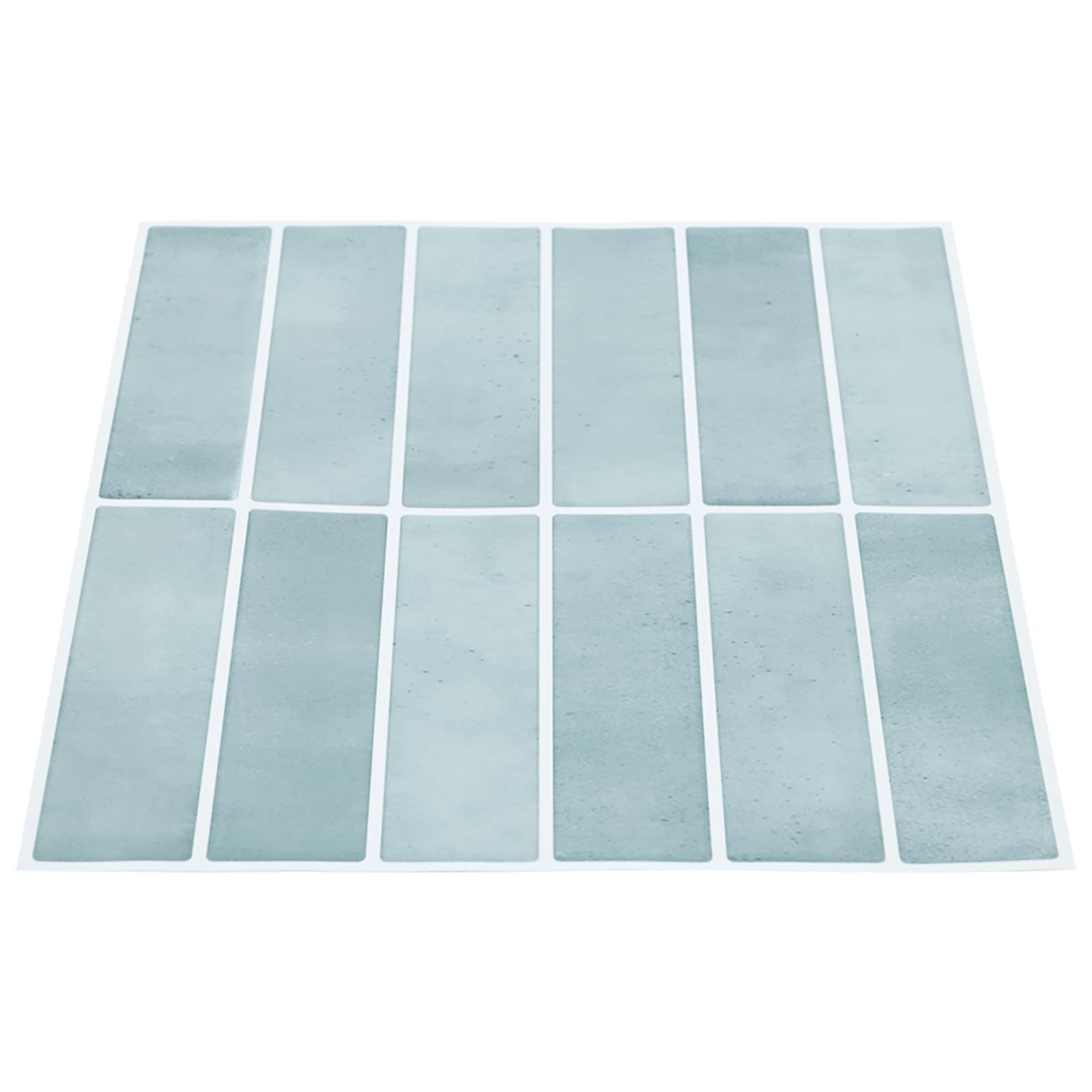 Rechteckige Fliese 10 pcs Dunkelgrün 29 x 23 x 0,08 cm