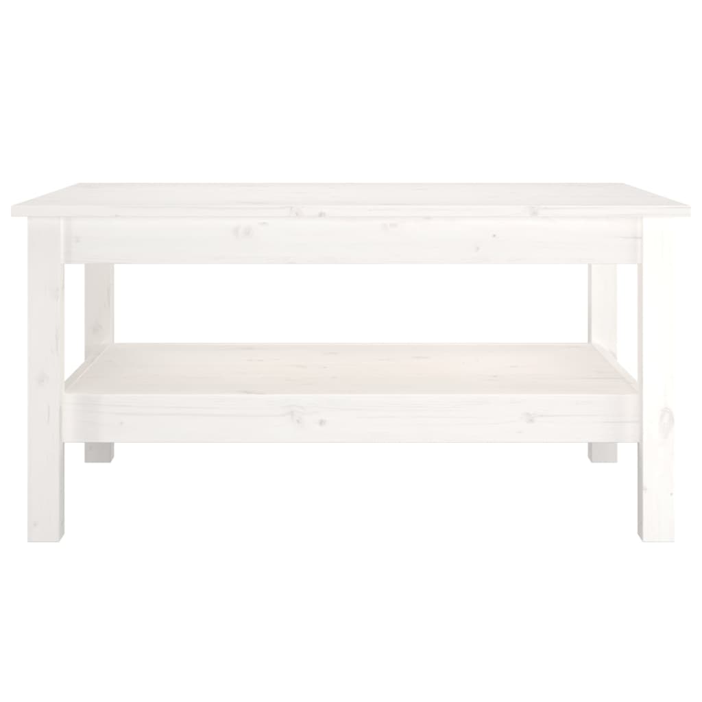 Couchtisch 45 x 45 x 40 cm Massivholz Kiefer