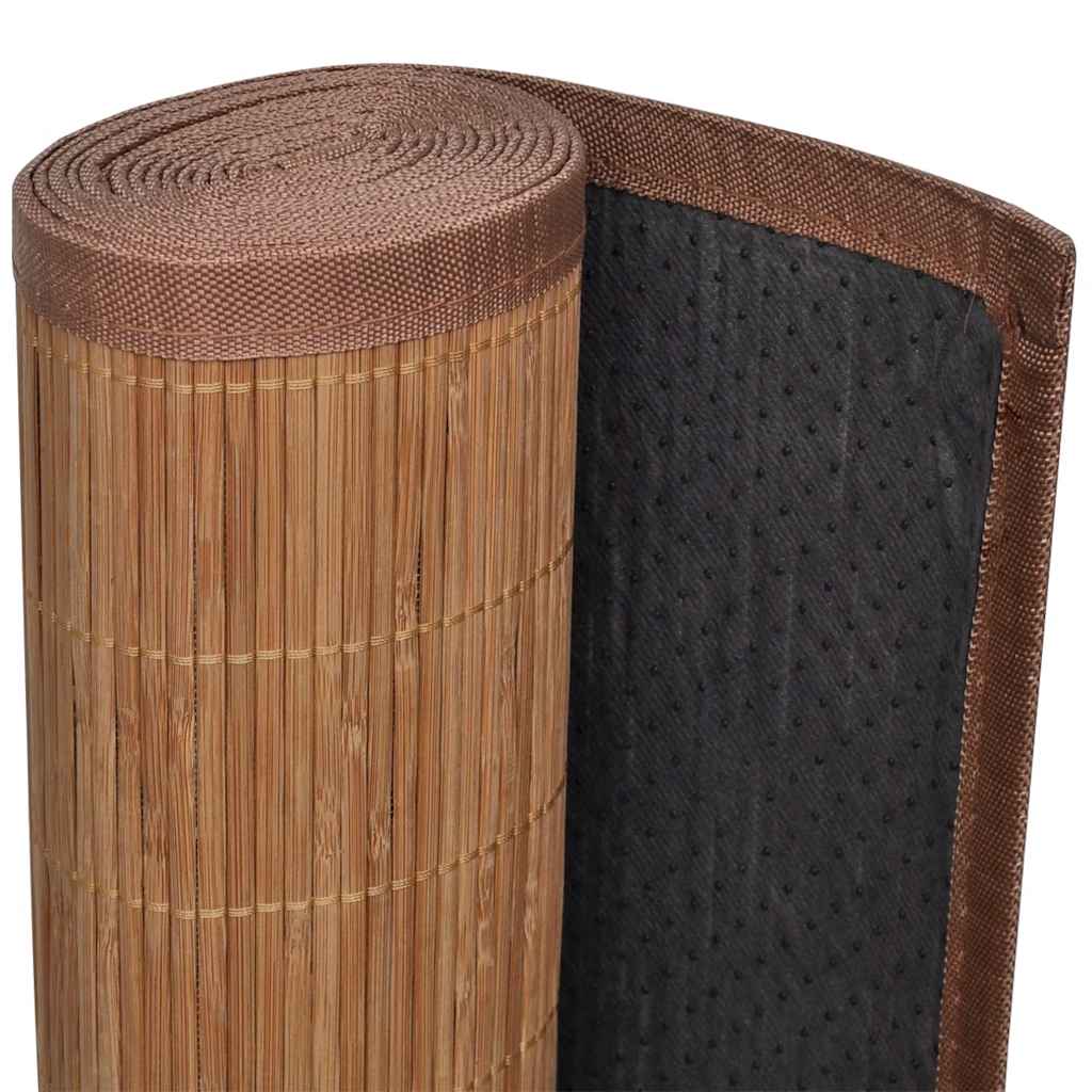 Teppich Bambus Natur Rechteckig 80x200 cm