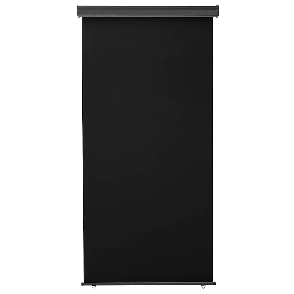 Balkon Seitenmarkise 60 x 250 cm 100% Polyester Eisen Stahl