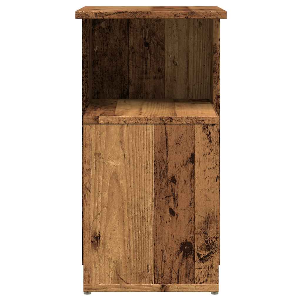 Beistelltisch Weiß 36x30x56 cm Holzwerkstoff