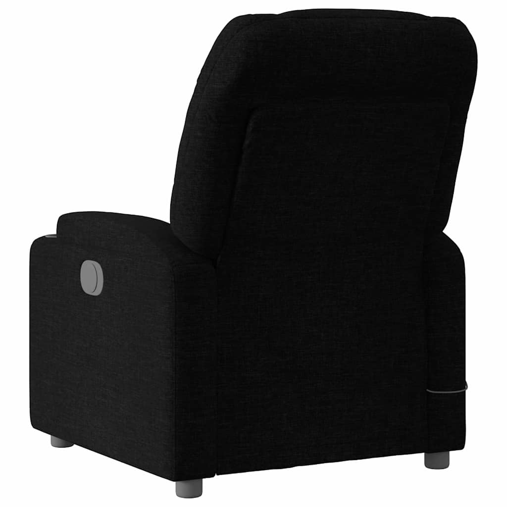 Relaxsessel Elektrisch Dunkelgrau Stoff