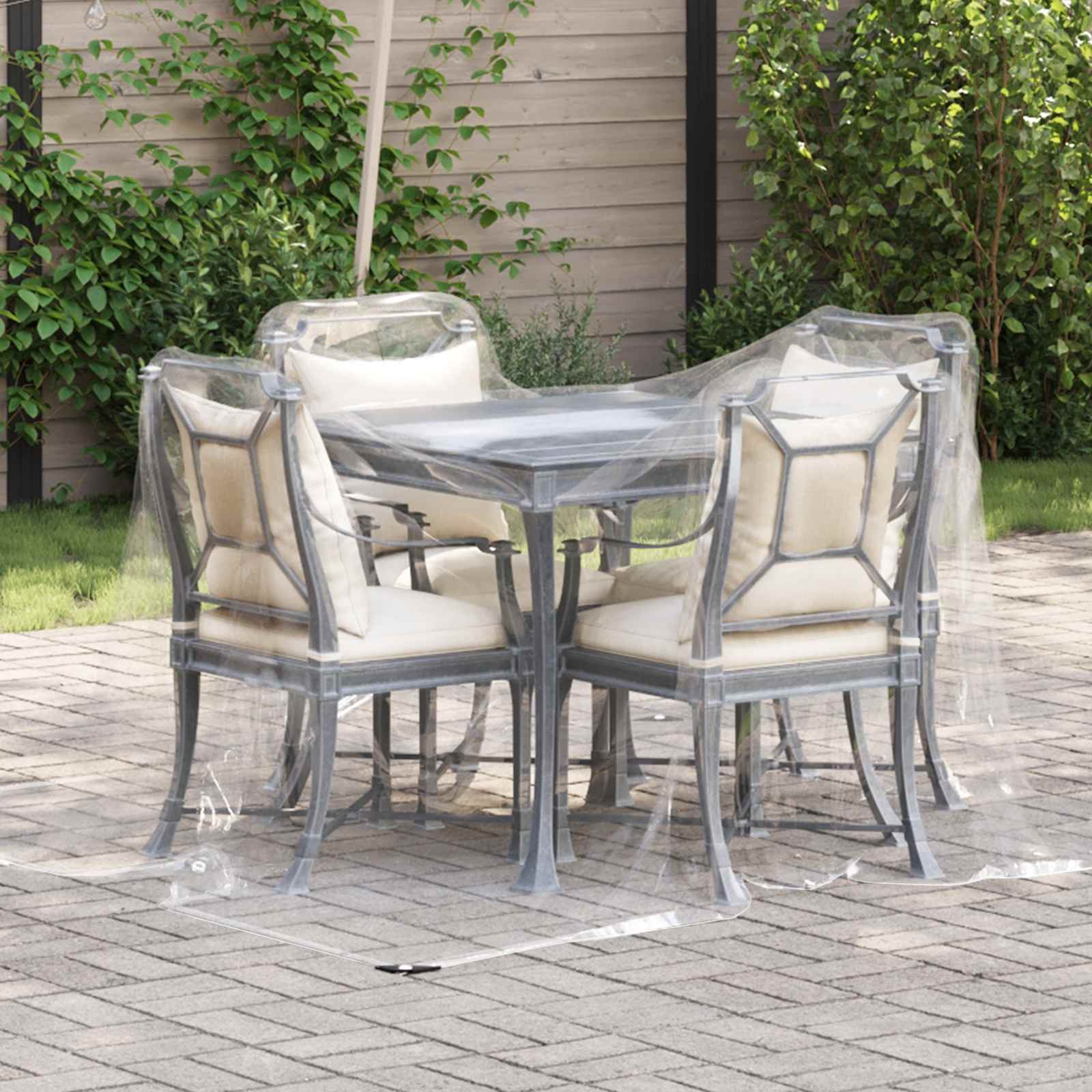 Pflanzenabdeckung mit Ösen 1x3 m PVC