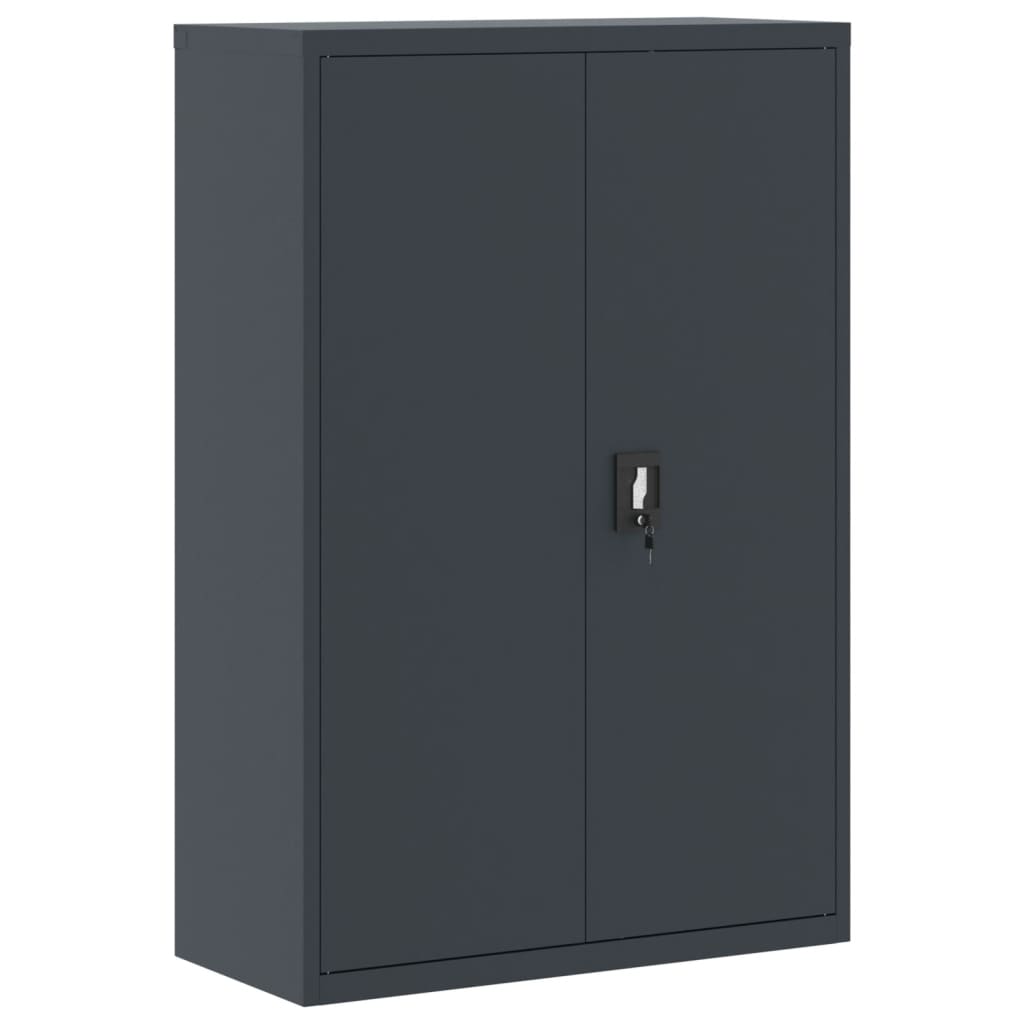 Aktenschrank Weiß 90x40x110 cm Stahl
