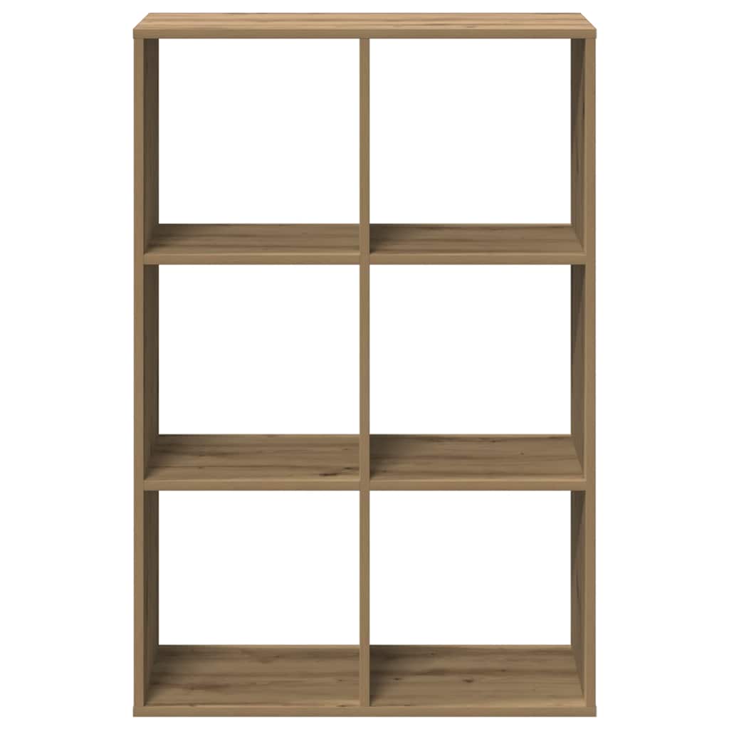 Bücherregal Weiß 137,5x29x137,5 cm Holzwerkstoff