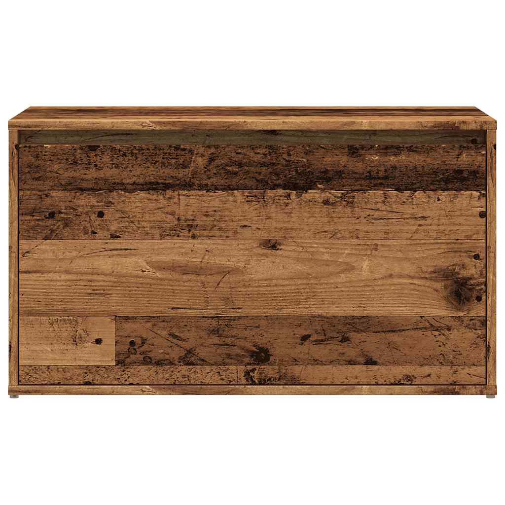 Flurbank 80x40x45 cm Weiß Holzwerkstoff