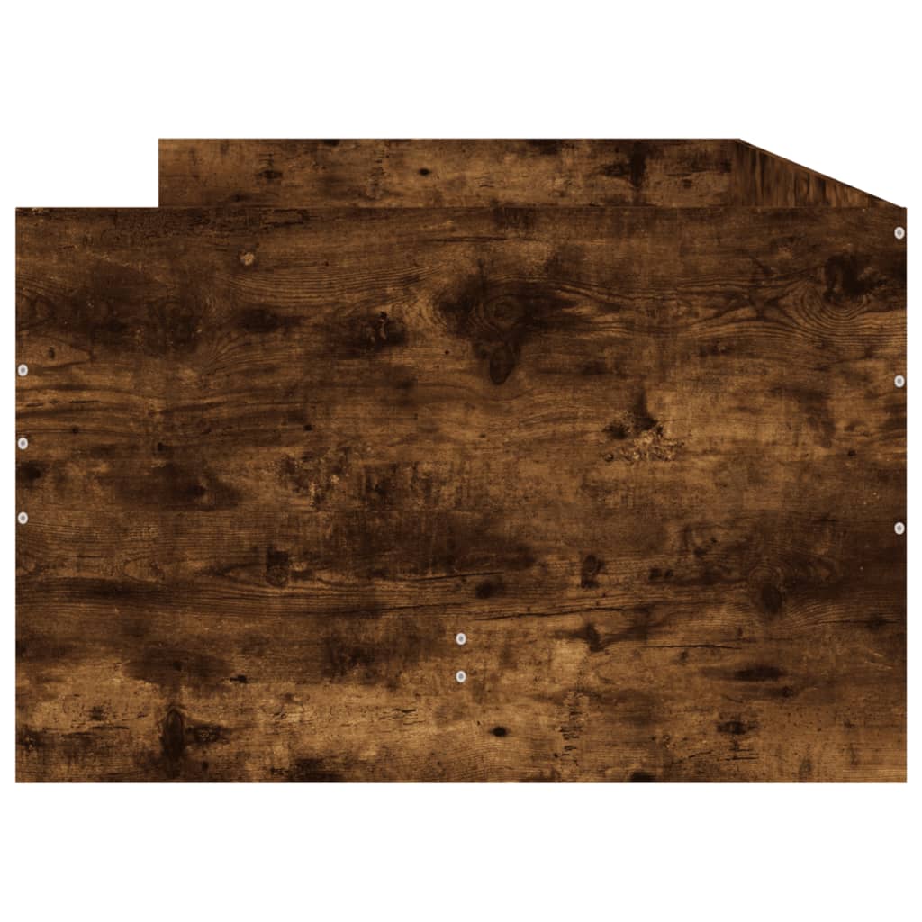 Bett mit Schubladen Braun Eiche-Optik 75x190 cm