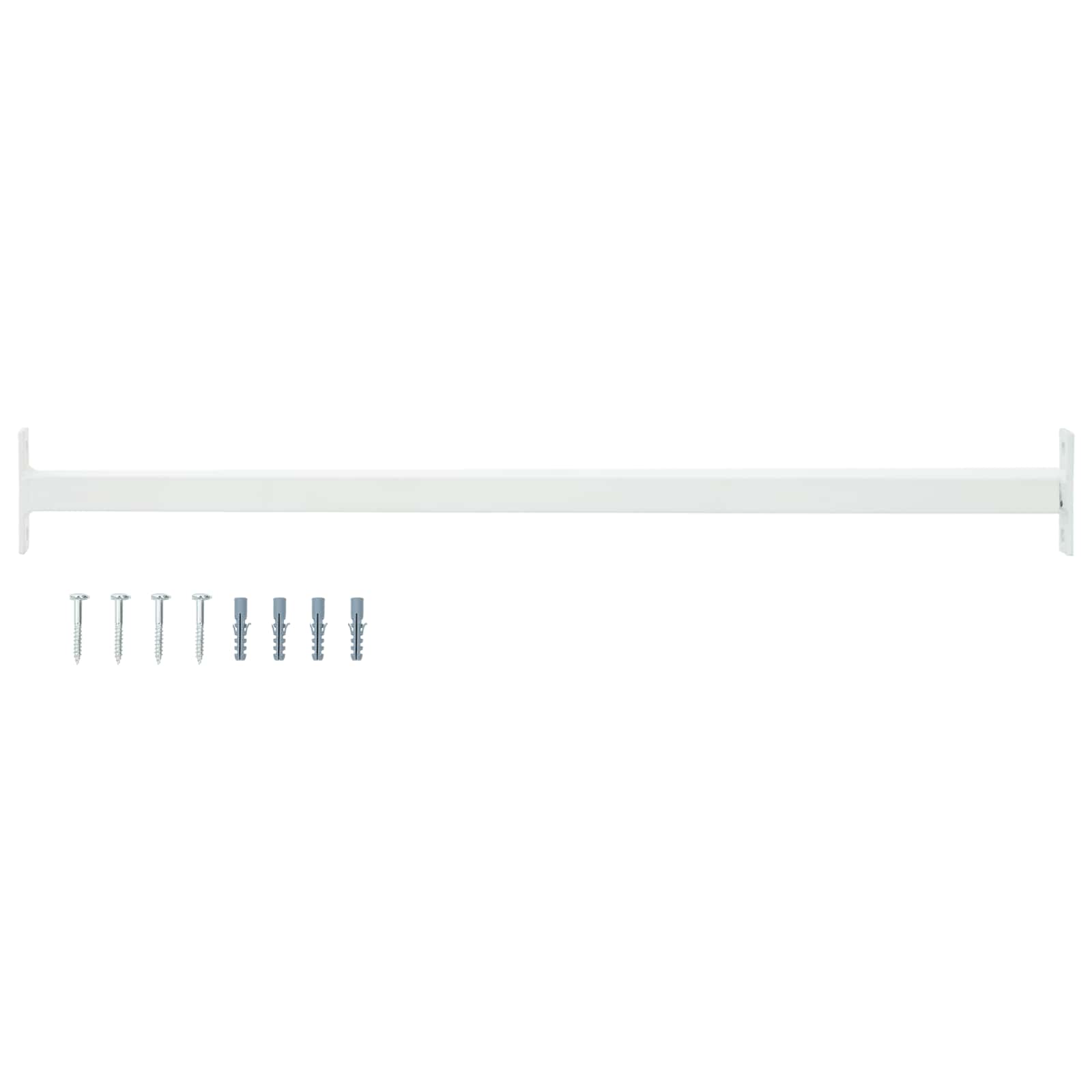 Verstellbarer Fenster-Sicherheitsbalken 6 pcs Silber Stahl