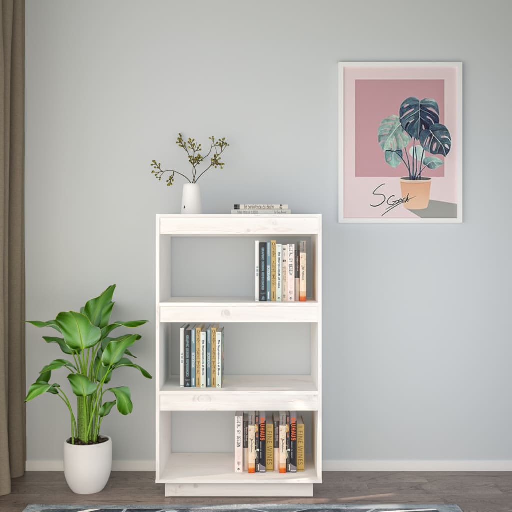 Bücherregal 40x35x71 cm Massivholz Kiefer