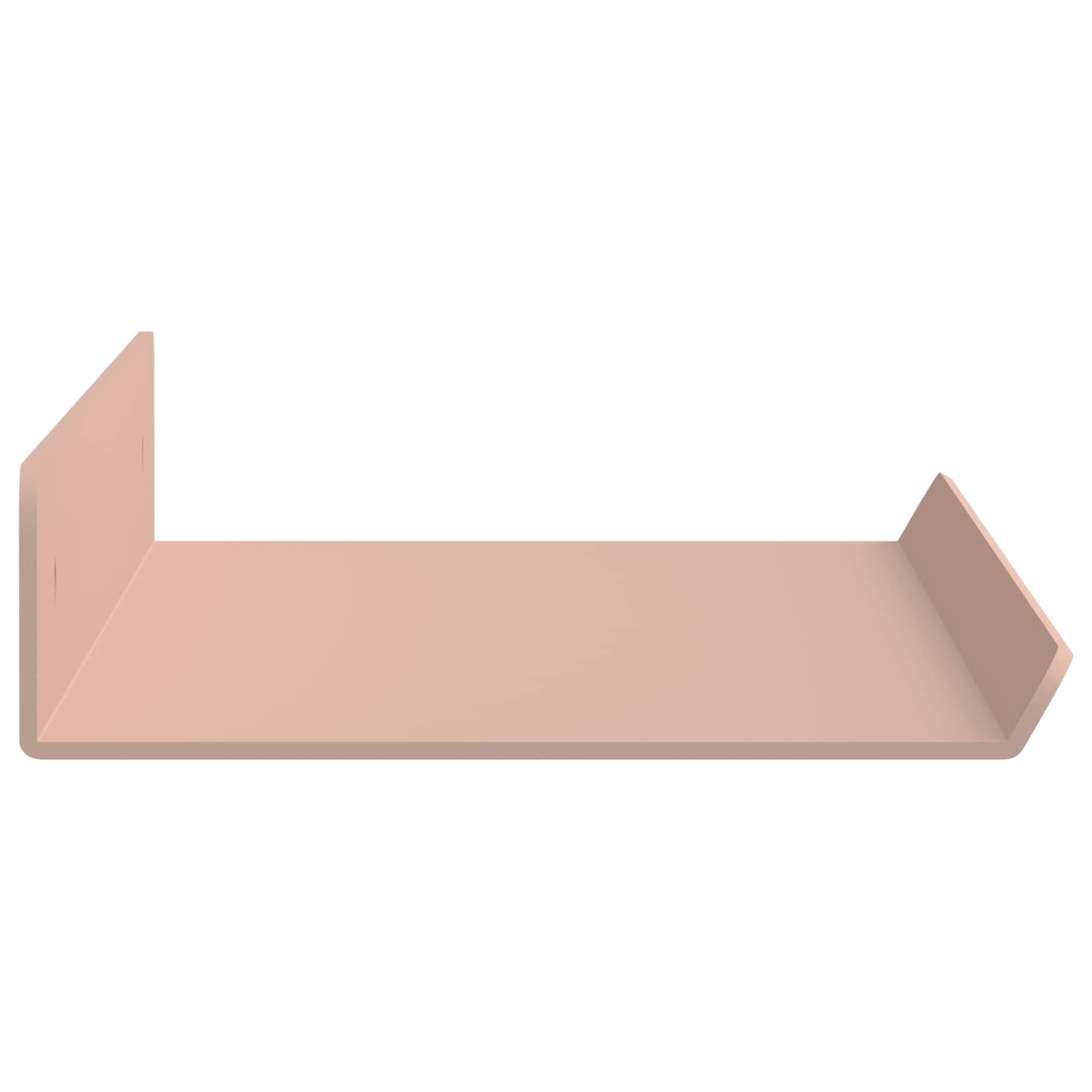 Schwebendes Regal 3 pcs Schwarz 40 x 9 x 2,5 cm Stahl