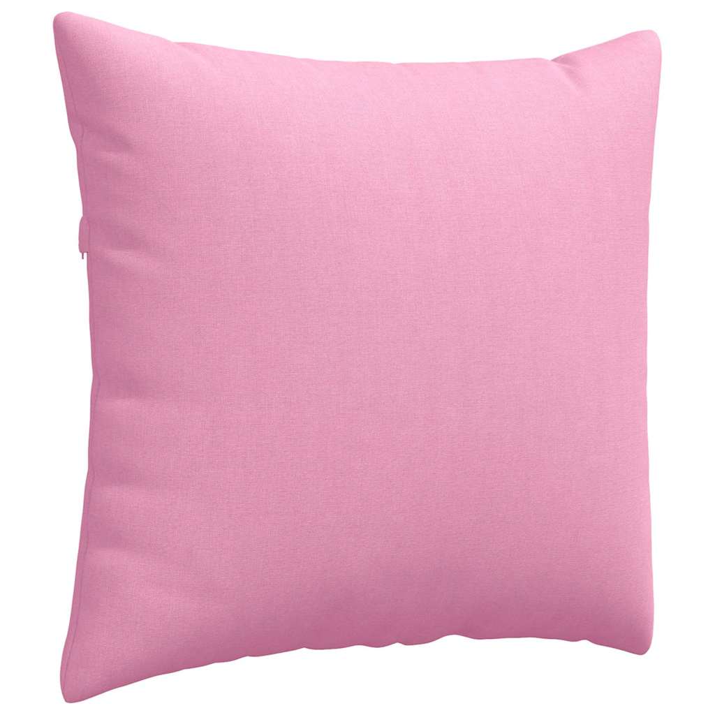 Sofakissen 2 pcs Hellgrau 50 x 30 cm Stoff
