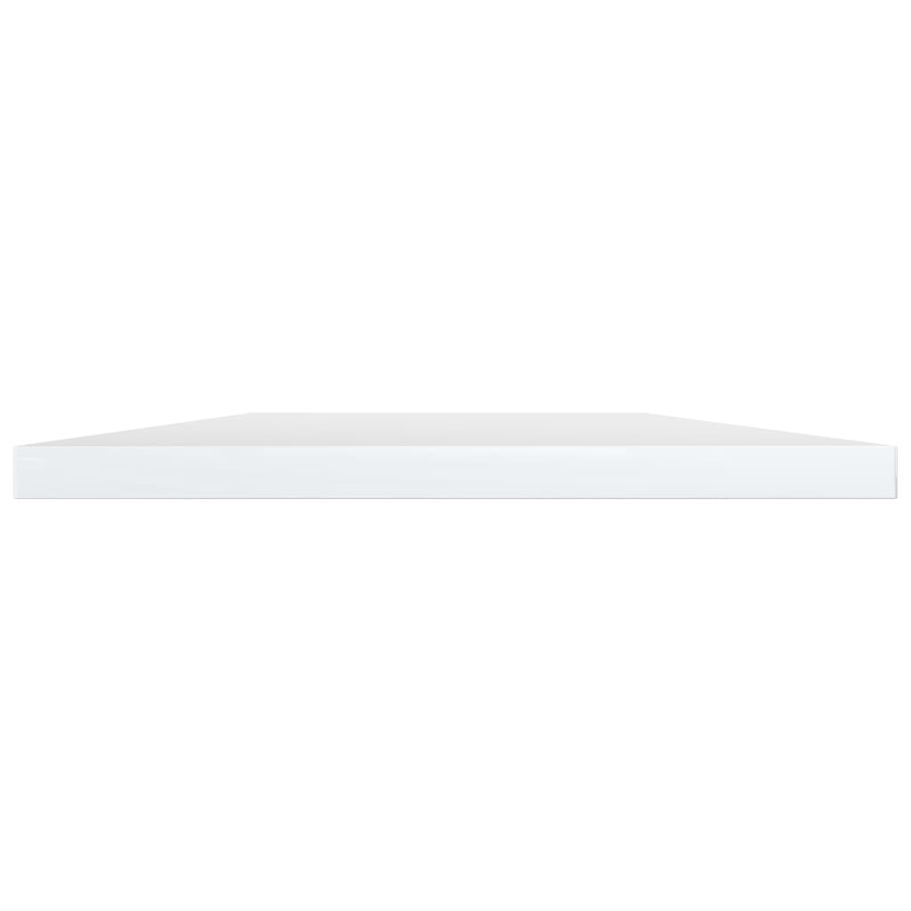Bücherregal-Bretter 4 Stk. Weiß 40x10x1,5 cm Holzwerkstoff