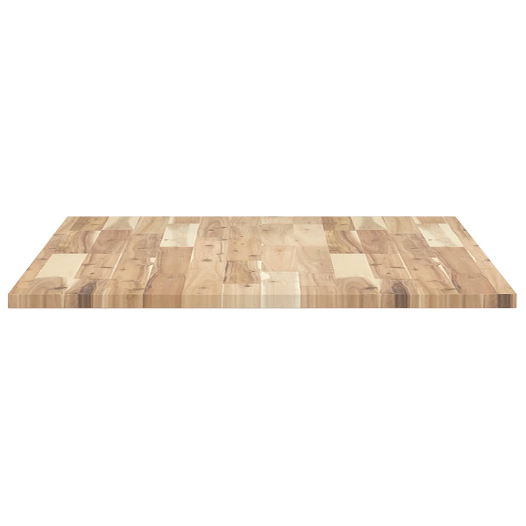 Schreibtischplatte Unbehandelt 60x50x2 cm Massivholz Akazie
