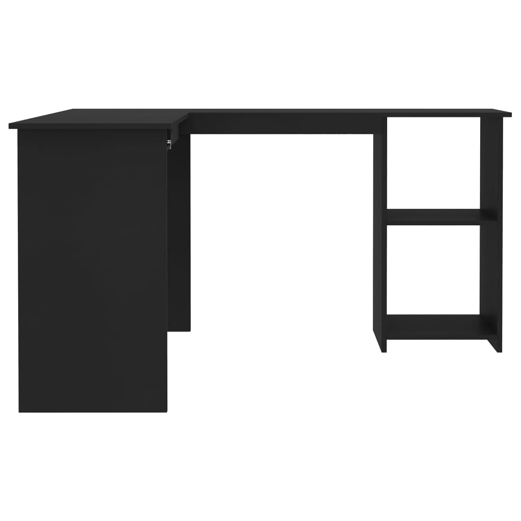 Eckschreibtisch in L-Form Weiß 120x140x75 cm Holzwerkstoff