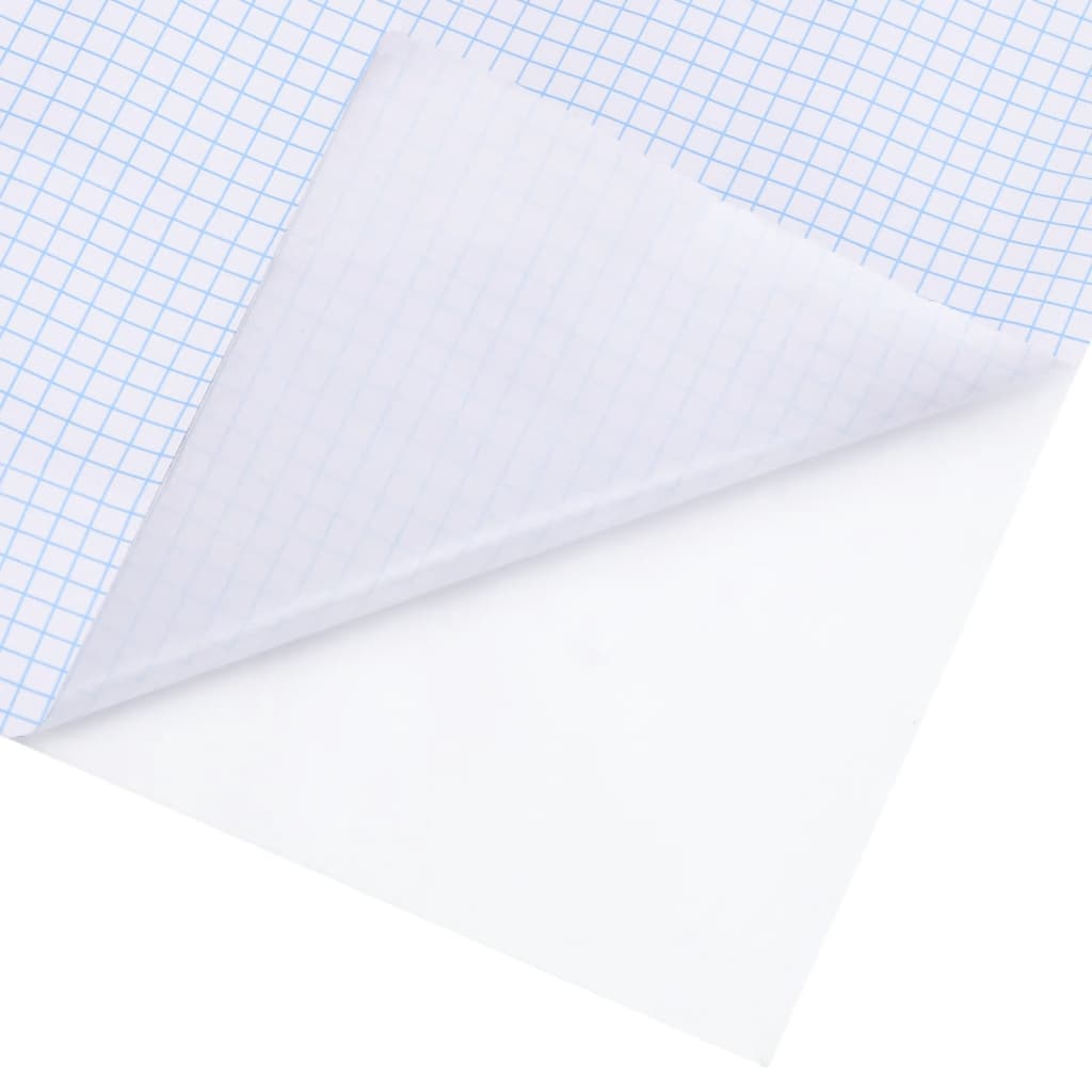 Möbelaufkleber Selbstklebend Mattweiß 90x500 cm PVC