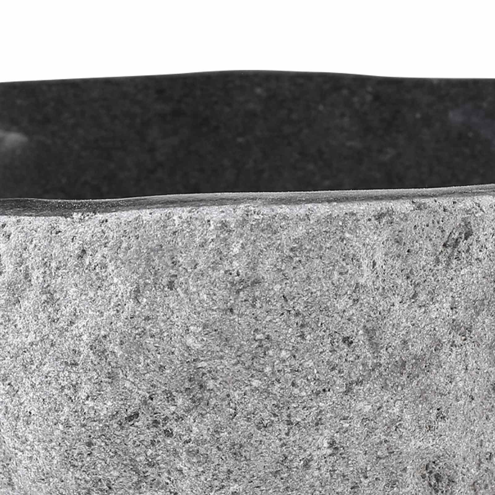 Waschbecken Flussstein Oval (37-46)x(29-36) cm