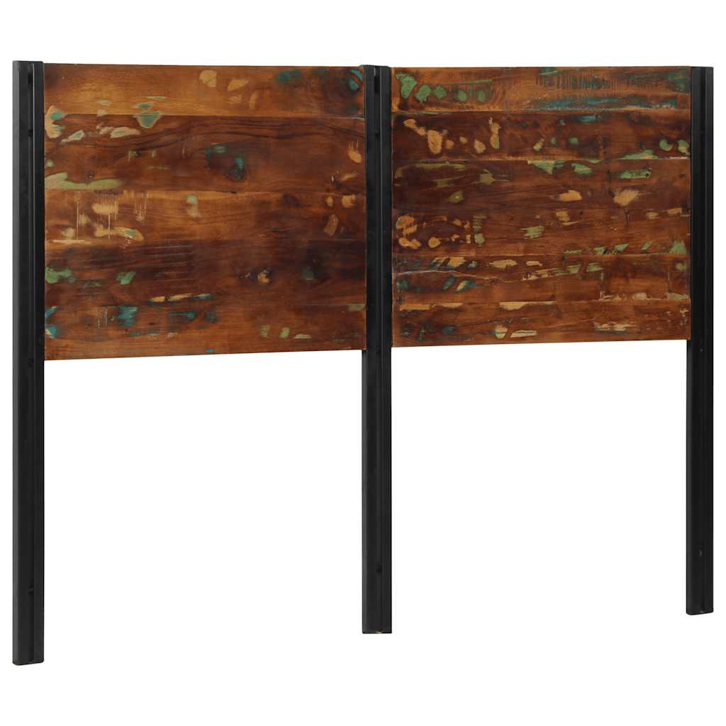 Kopfteil 100 cm Massivholz Mango und Eisen