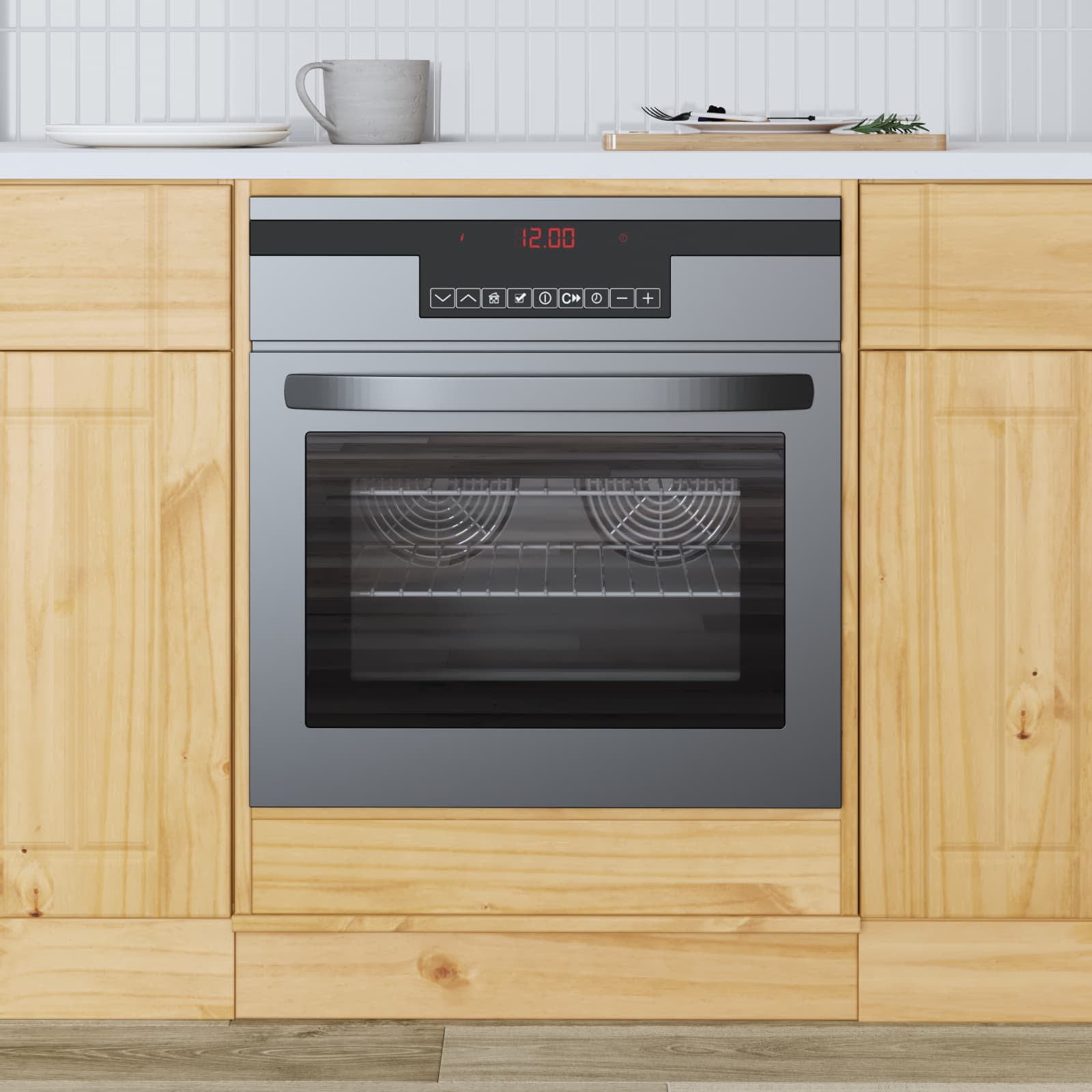 Schrank SKI Honigbraun 60 x 46 x 81,5 cm Massives Kiefernholz