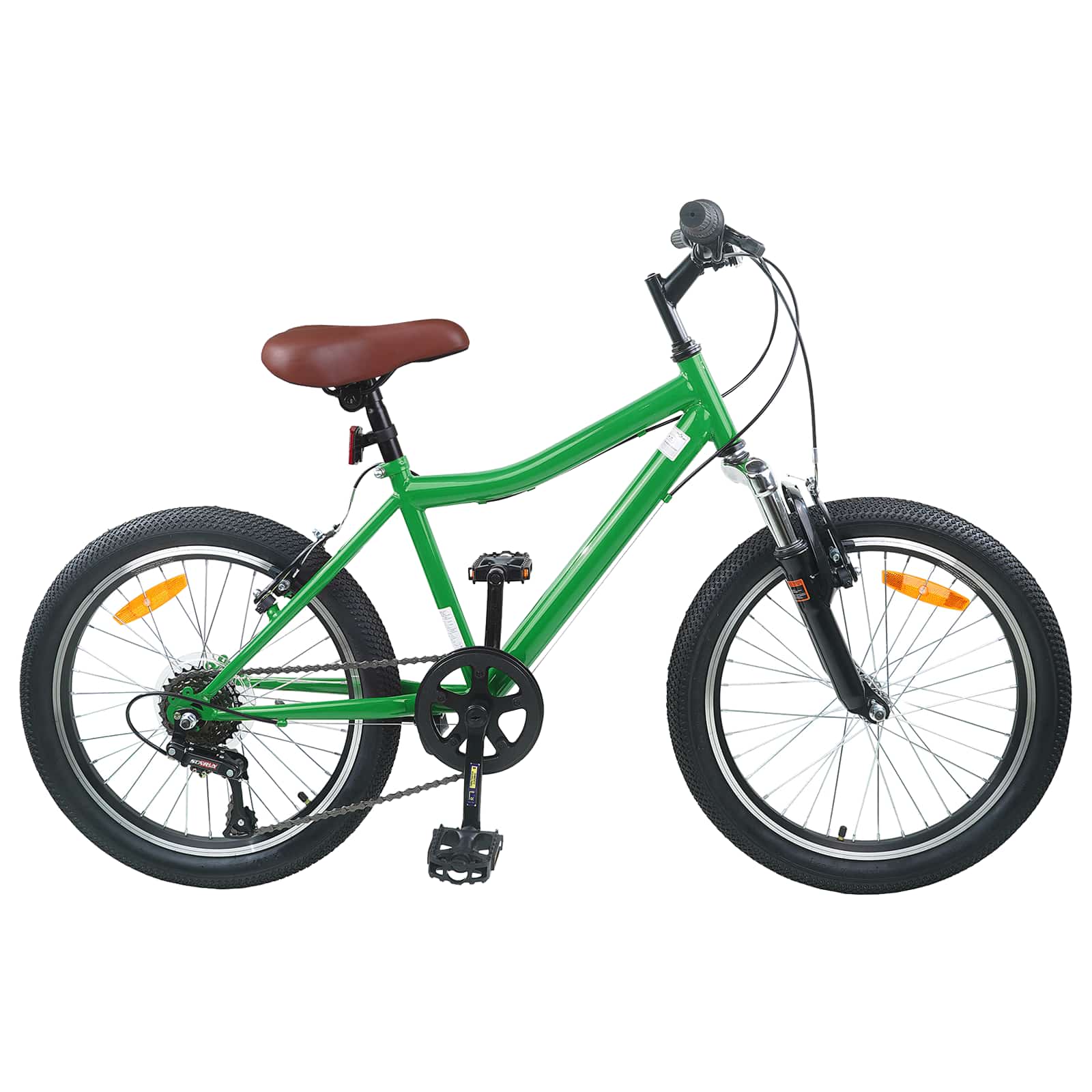 Kinderfahrrad 20 Zoll 6-Speed für 6-11 Jahre alt Schwarz