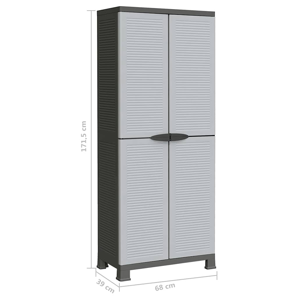 Kunststoffschrank 68x39x92 cm