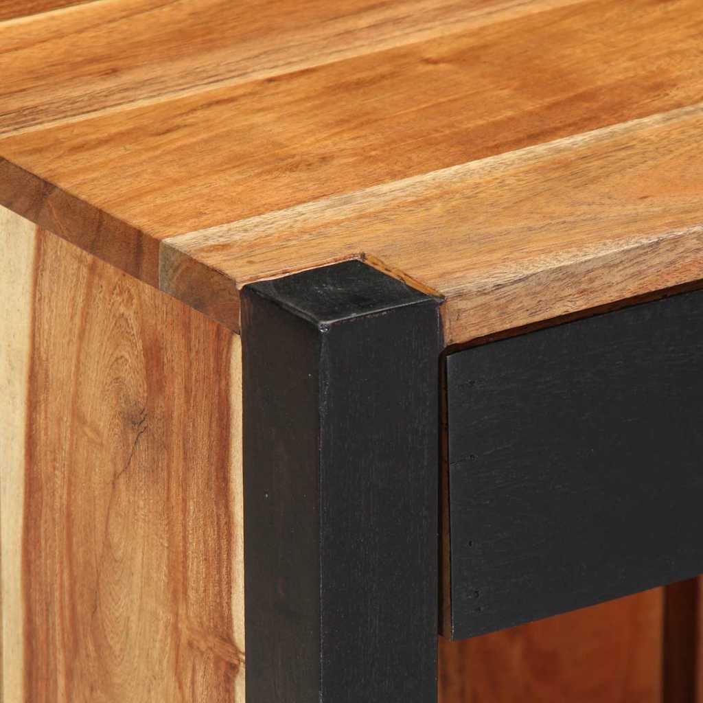 Nachttisch Braun 40 x 35 x 50 cm Massivholz Akazie
