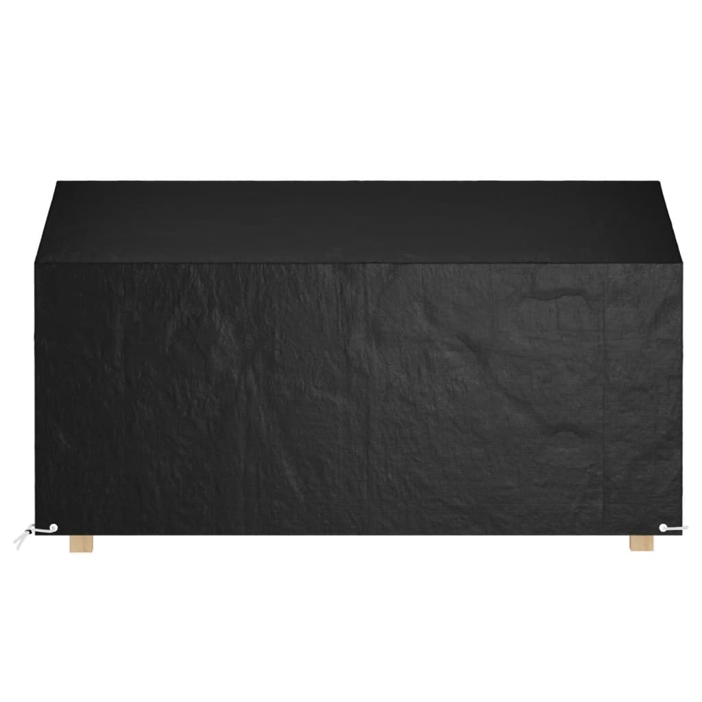 Abdeckungen für Gartenbank 2 Stk. 8 Ösen 130x70x70/88 cm