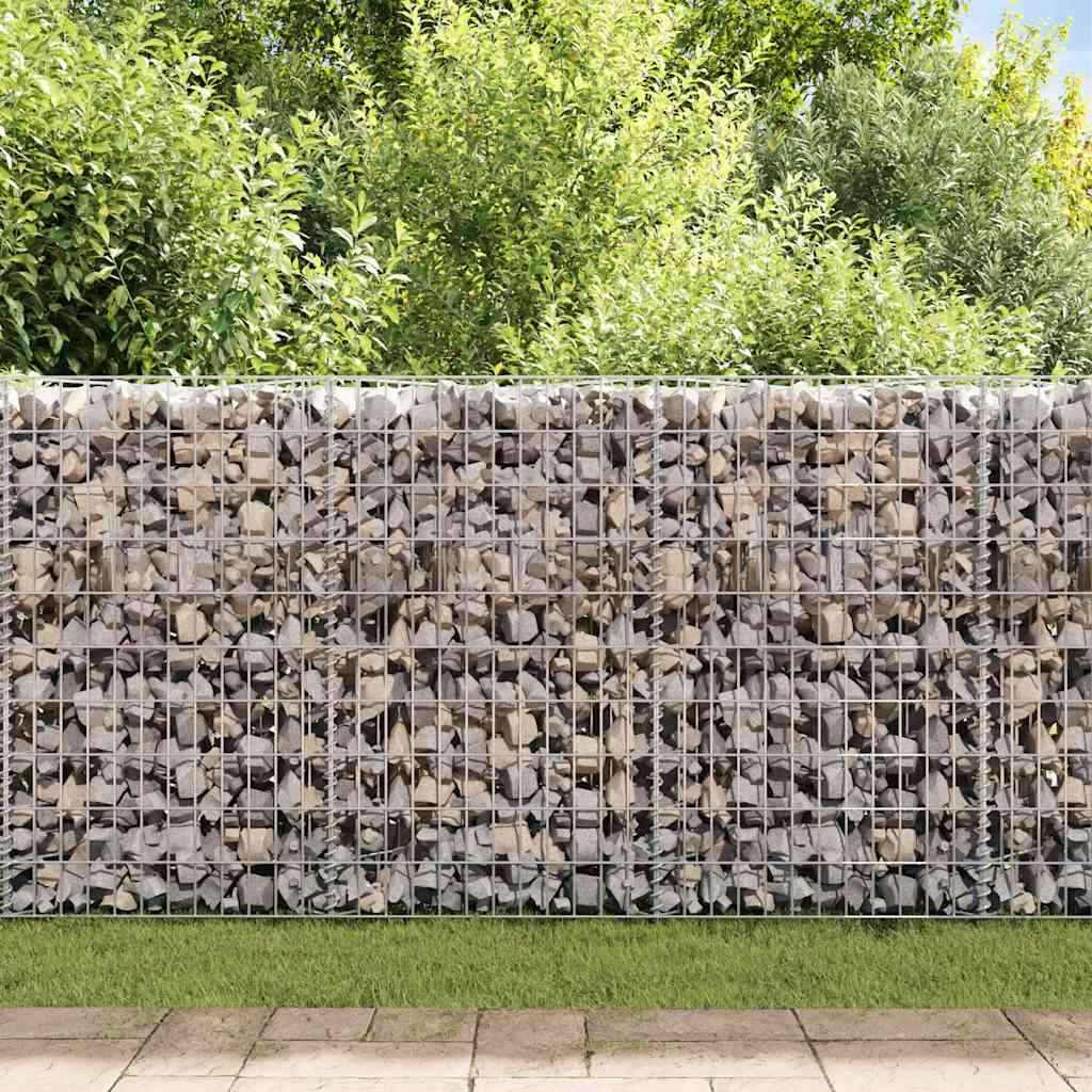 Gabionenkorb Pflanzkasten Gemüse-Hochbeet Stahl 300×30×100 cm