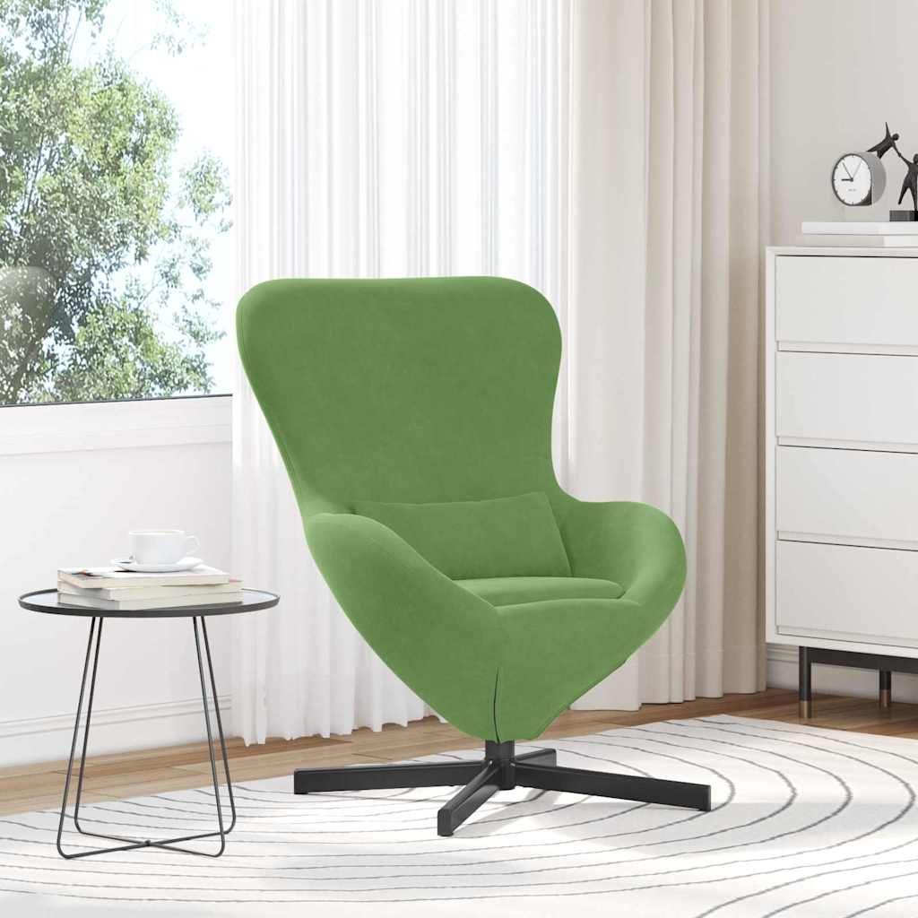 Eiersessel Blau 63 x 73 x 90 cm Samt