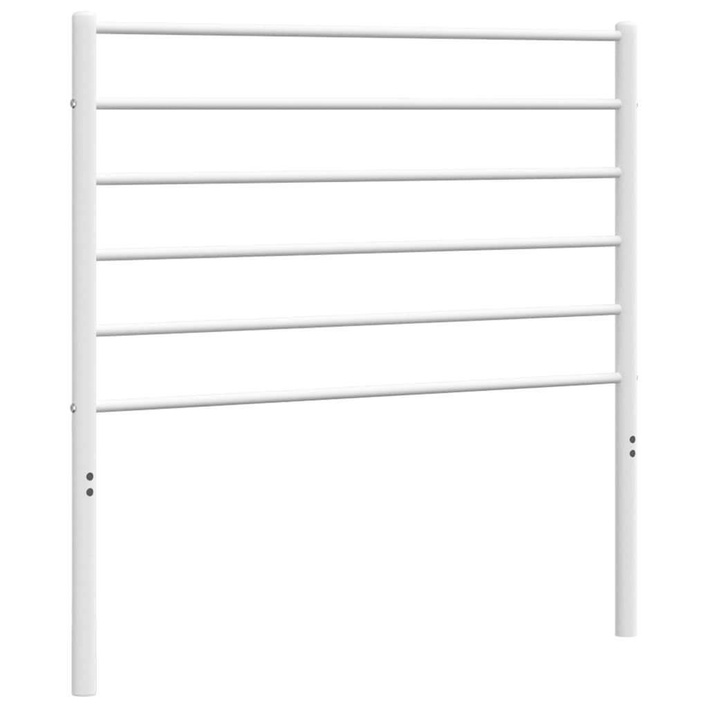 Ersatz-Kopfteil Metall Schwarz 80 cm