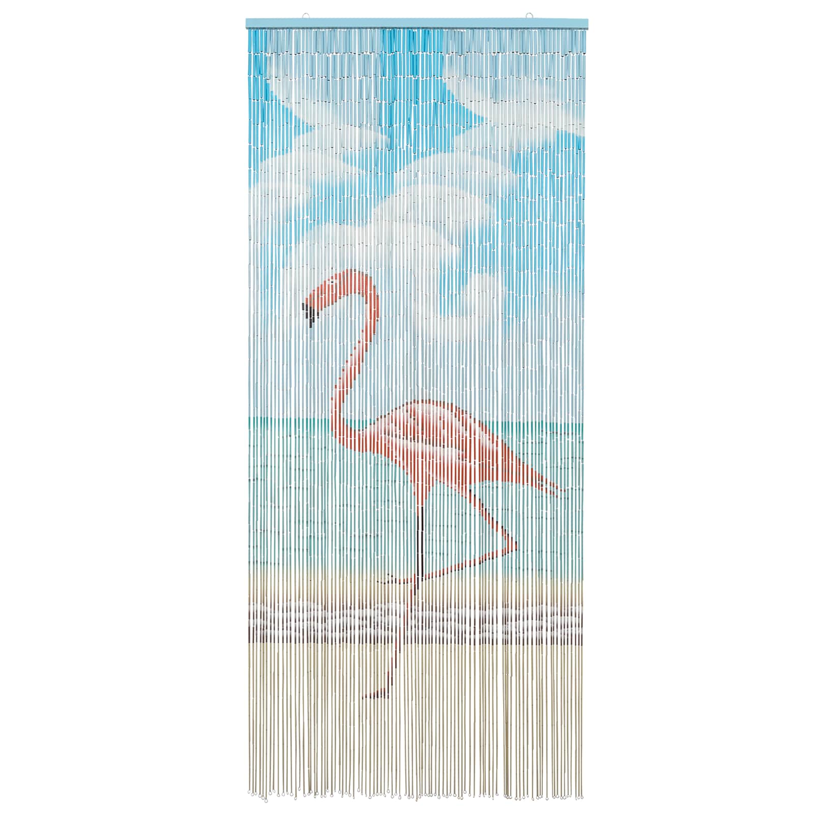 Insekten-Türvorhang Bambus Druck 90x220 cm Bambus