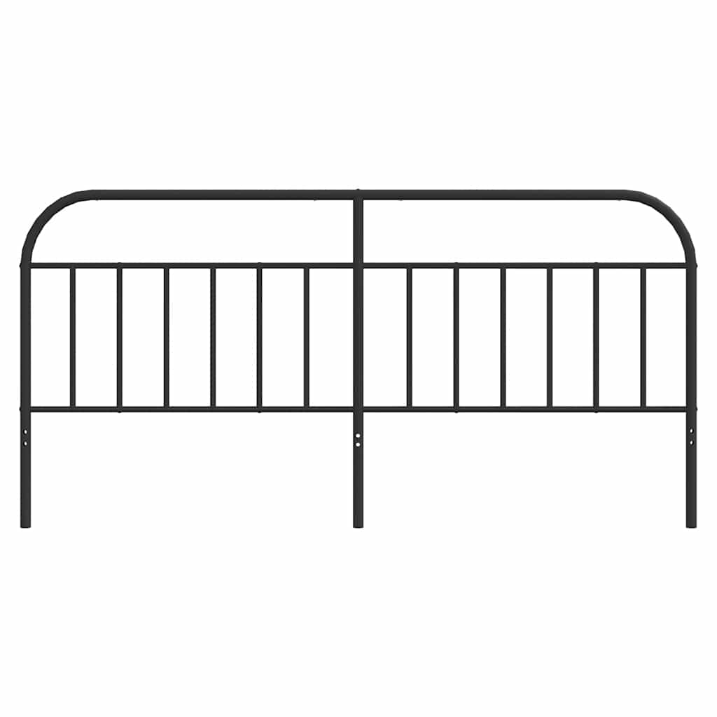 Ersatz-Kopfteil Metall Schwarz 75 cm