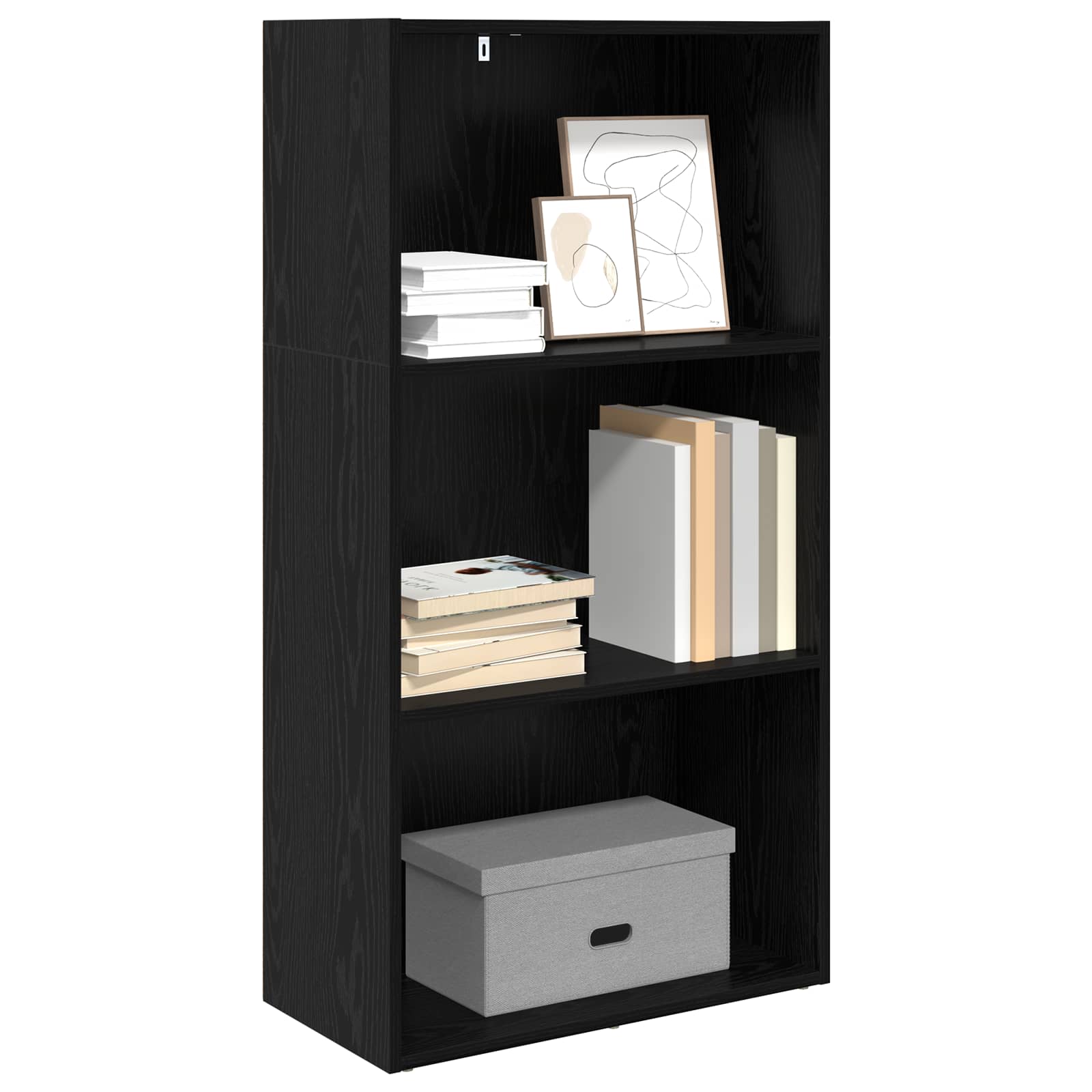 Bücherregal Weiß 80x30x189 cm Holzwerkstoff