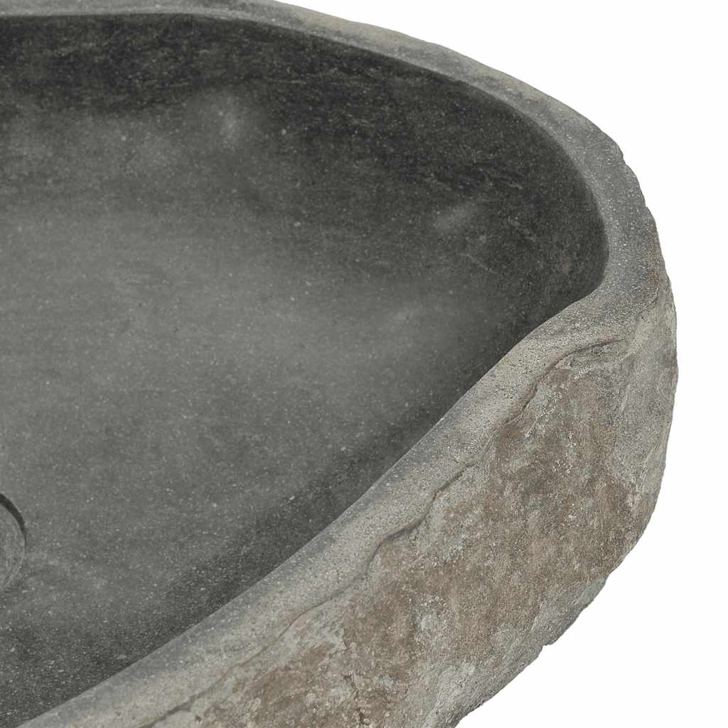 Waschbecken Flussstein Oval (37-46)x(29-36) cm