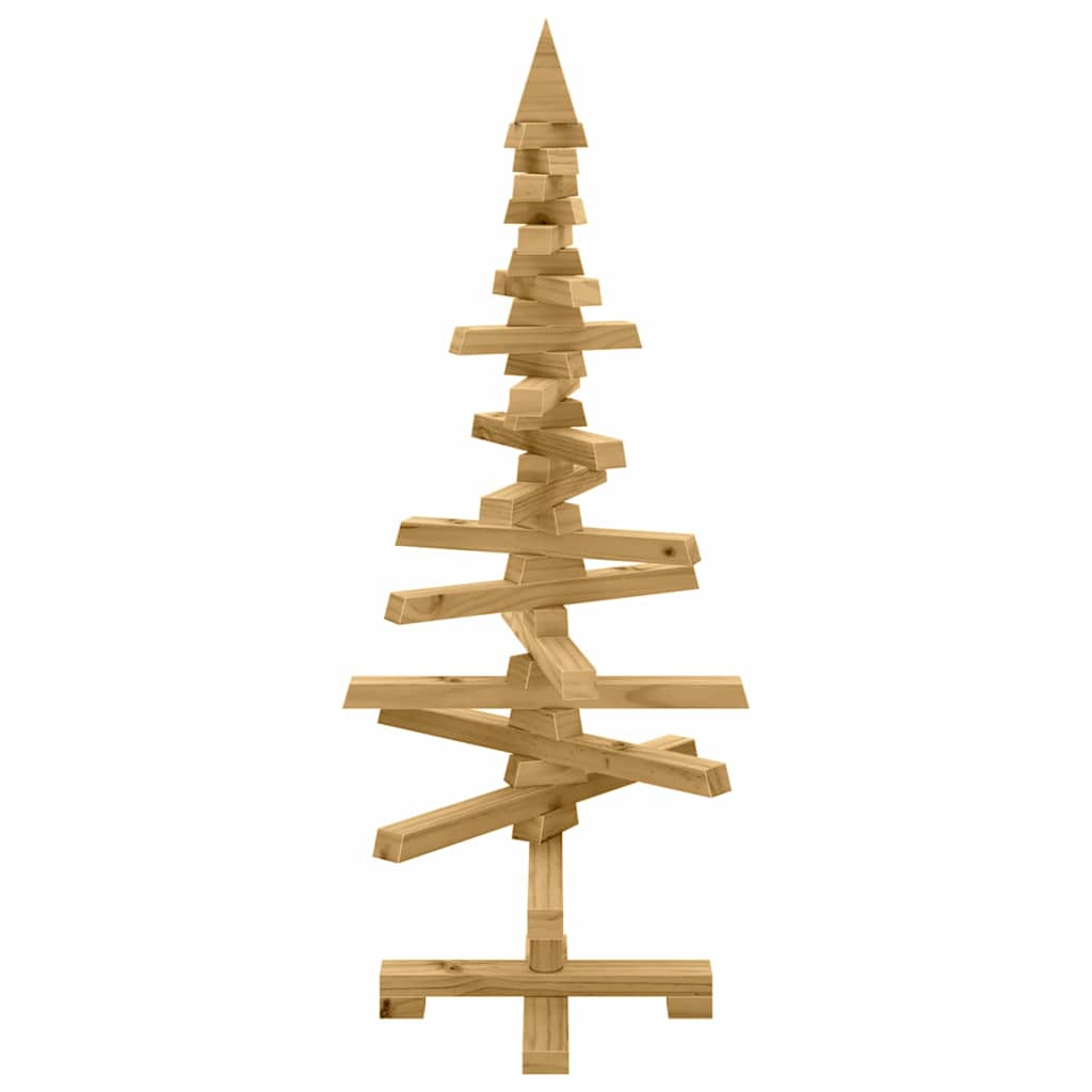 Weihnachtsbaum Holz zum Schmücken 60 cm Massivholz Kiefer