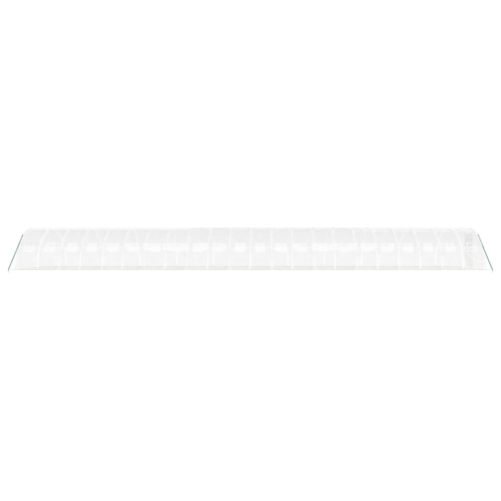Gewächshaus mit Stahlrahmen Grün 8 m² 4x2x2 m