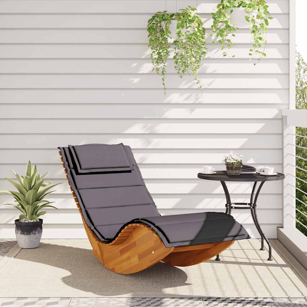 Schaukelstühle Sonnenliegen 2 Stk. Akazienholz
