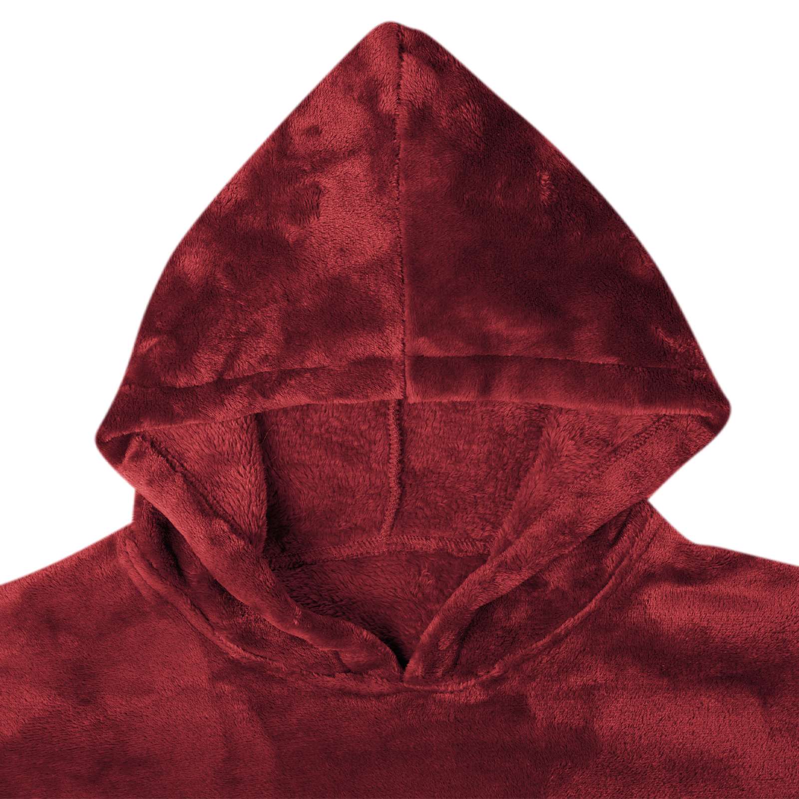 Decken-Hoodie Beige S Flanell