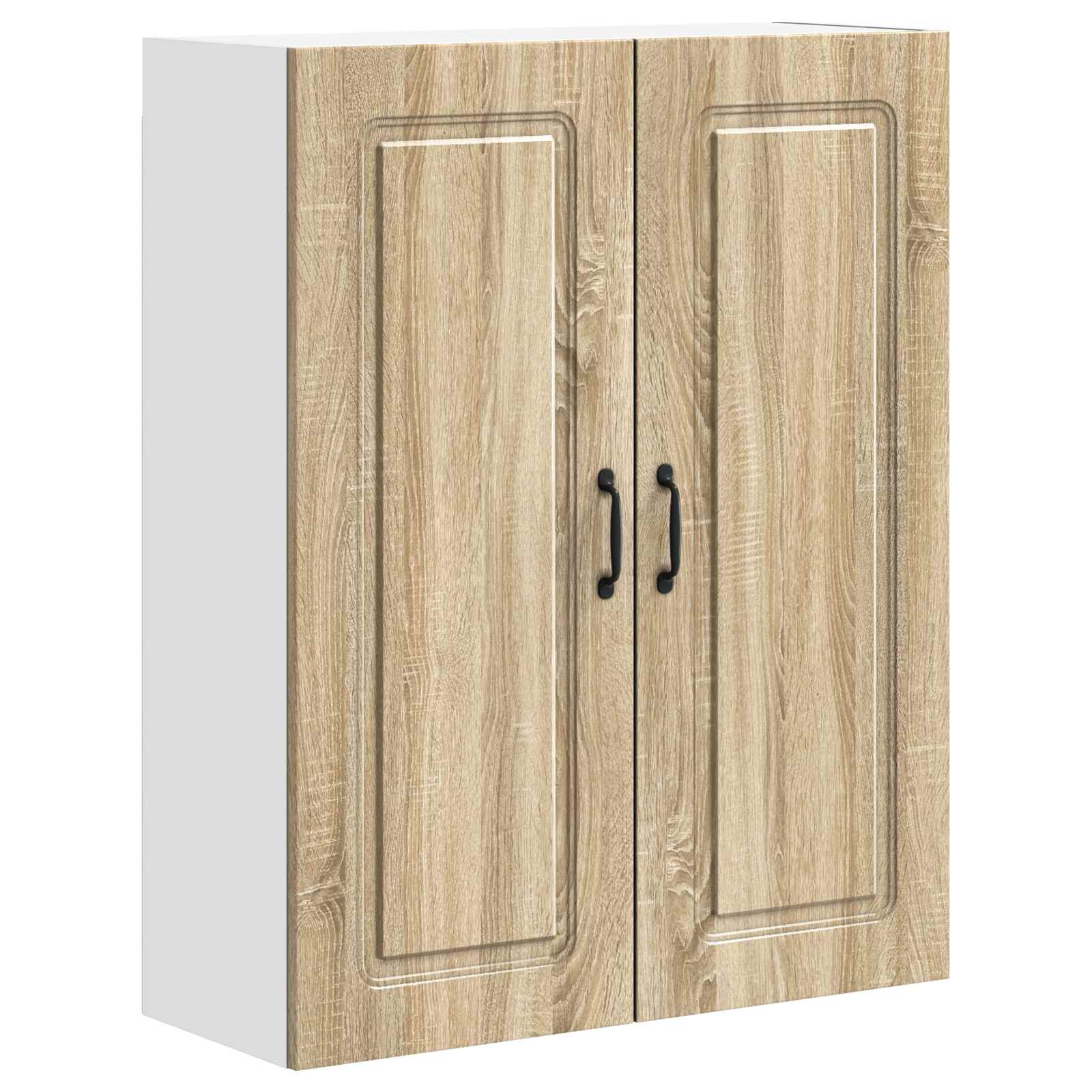 Herdumbauschränke 2 Stk. Kalmar Weiß Holzwerkstoff